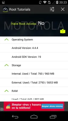 Root Tutorials android App screenshot 2